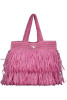 ROSE Large Bag in Rafia - PINK