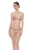 Floral Triangle Bikini Lace Embroidery and Regular Briefs - FLGI