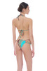 Bikini Triangolo Palline d'oro e Slip Cut-Out - COTU