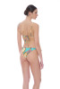 Damascade Print Brazilian Crystals Triangle Bikini - DATU