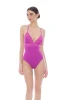 Costume One-Piece Triangle with Details in Crochet Floral - FAPU