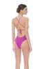 Costume One-Piece Triangle with Details in Crochet Floral - FAPU