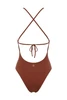 Costume One-Piece Triangle with Details in Crochet Floral - FATE