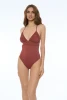 Costume One-Piece Triangle with Details in Crochet Floral - FATE