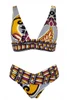 Damascato Sailing Bikini with Regular Cross Briefs - DGMI