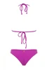 Triangolo Colors Bikini with Golden Shells and Brazilian Brief - FAPU