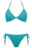 Colors Sailing Top Bikini with Floral Lace - FAAC