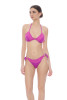 Color Sailing Top Bikini with Floral Lace - FAPU