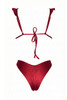 Bikini Gloss a Triangolo con Volant e Slip Brasile - RORO