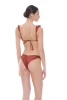 Gloss Triangle Bikini with Ruffles and Briefs Brazil - ROME
