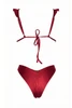 Brazil Ruffles and Briefs Triangle Gloss Bikini - RORO
