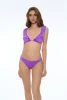 Brazil Ruffles and Briefs Triangle Gloss Bikini - ROVI