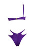 Geometric Cut-Out One Shoulder Bikini - ROVI