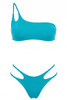 Geometric Cut-Out One Shoulder Bikini - ROTU