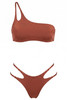 One Shoulder Bikini with Geometric Cut-Out - ROME