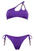 Bikini Monospalla Cut Out con Sfere Dorate e Slip Regular - ROVI