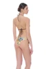 Triangle Mesh Bikini with Sequins and Brazil Briefs - TRGI