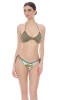 Bikini Ferretto con Paillettes e Slip Regular - TRAZ
