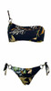Bikini  Monospalla con Anelli e Slip Brasiliana - TRNE