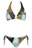 Regular Bead and Slip Triangle Sailing Bikini - TRAN