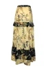 Patchwork Long Skirt in Balze - TRGN