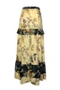 Patchwork Long Skirt in Balze - TRGN