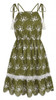 VERD Minidress with Floral Embroidery - VERD