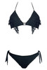 Net Bikini with Fringe and Underwire - RENE