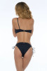 Cut Out One Shoulder Bikini and Golden Ring - FAPR