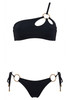 Cut Out Monospalla Bikini with Rings and Brazilian - FAPR