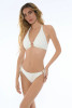 Bikini a Vela con Anello Dorato e Slip Regular - FALI