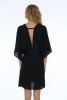 Beaded Low-Cut Cover-Up Dress - CRNE