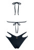 Bikini Triangolo con Cut-Out con Dettagli Oro - ROPR