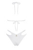 Bikini Triangolo con Cut-Out con Dettagli Oro - ROBI