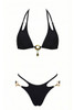 Triangle Cut-Out Bikini with Gold Details - ROPR