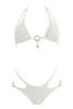 Triangle Cut-Out Bikini with Gold Details - ROBI