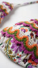 Bikini Floral Triangle Crochet Effect with Brazilian - FLBI
