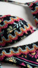 Bikini Floral Triangle Crochet Effect with Brazilian - FLNE