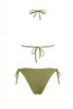 BROAD BEANS Triangle Bikini with Rhinestone Net and Regular Slip - FAVE