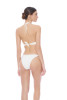 Bikini a Triangolo a Vela con Borchie Cromate e Slip Regular - FALI