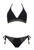 Bikini a Triangolo a Vela con Borchie Cromate e Slip Regular - FAPR