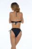 Bikini a Triangolo a Vela con Borchie Cromate e Slip Regular - FAPR