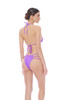Triangle Gloss Bikini with Cut-Out and Golden Spheres - ROVI