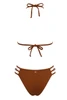 Triangolo Gloss Bikini with Cut-Out and Golden Spheres - ROME
