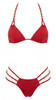 RORO Triangle Gloss Bikini with Cut-Out and Golden Spheres - RORO