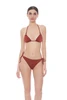 Bikini Triangolo con Sfere dorate Slip Regular - ROMA