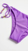 BRAMBLES Triangle Bikini with Golden Balls Regular Slip - ROVI
