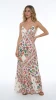 FLBI Long Sunbathing Dress with Ruffles - FLBI