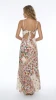 FLBI Long Sunbathing Dress with Ruffles - FLBI