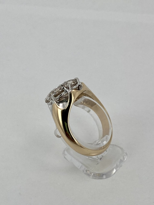 14 Karat Gentlemen's 3.00ctw Diamond Ring